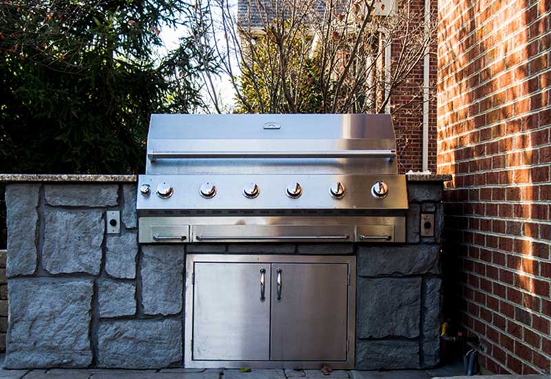 Outdoor BBQ Installation