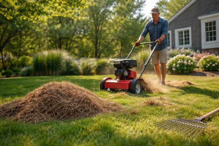 When to Dethatch Your Lawn in West Tisbury